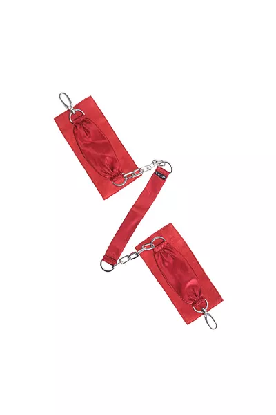 LELO Sutra Chainlink Cuffs Red, Kajdanki