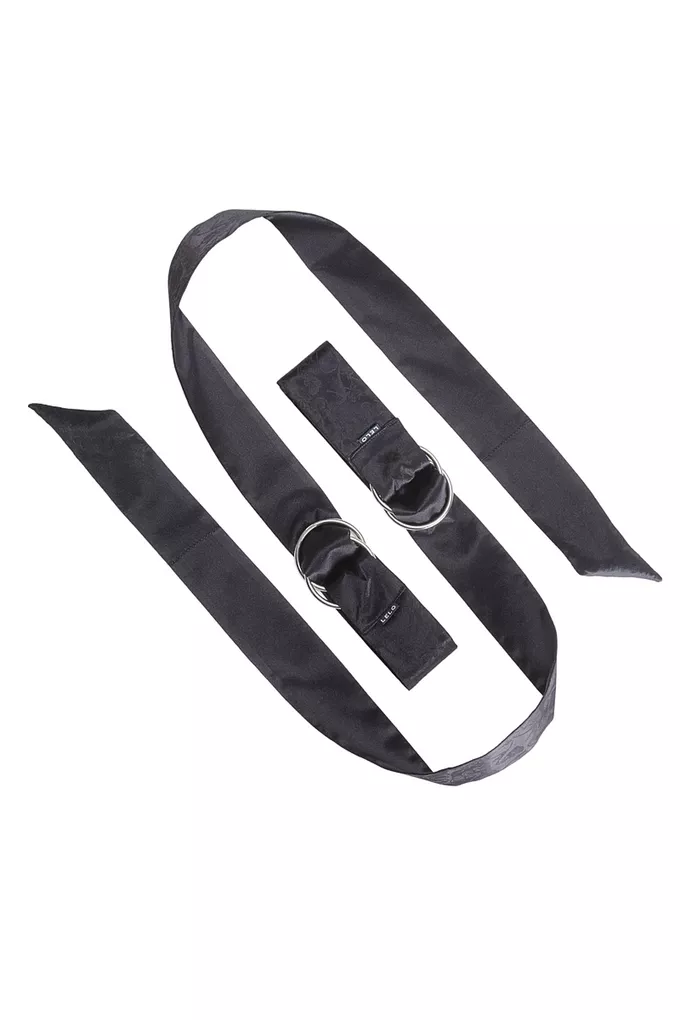 LELO Boa Pleasures Ties Black, Paski do krępowania