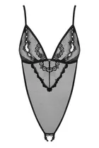 Obsessive Millagro crotchless teddy