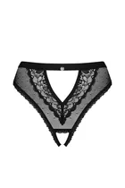 Obsessive Mauress crotchless panties