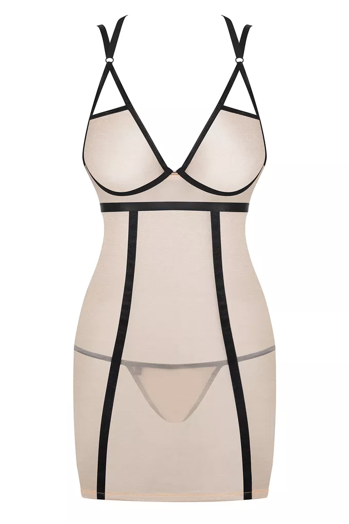 Obsessive Nudelia Noir chemise