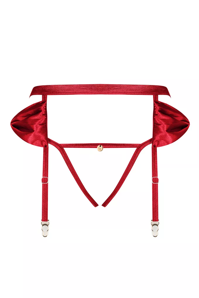 Obsessive Rubinesa garter &amp; thong