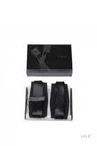 LELO Etherea Silk Cuffs Black, Mankiety do krępowania