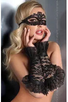 Livia Corsetti Gloves Black 13 LC 28011, Rękawiczki