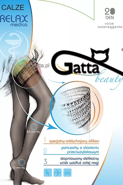 Gatta Calze Relaxmedica DEN 20, Pończochy
