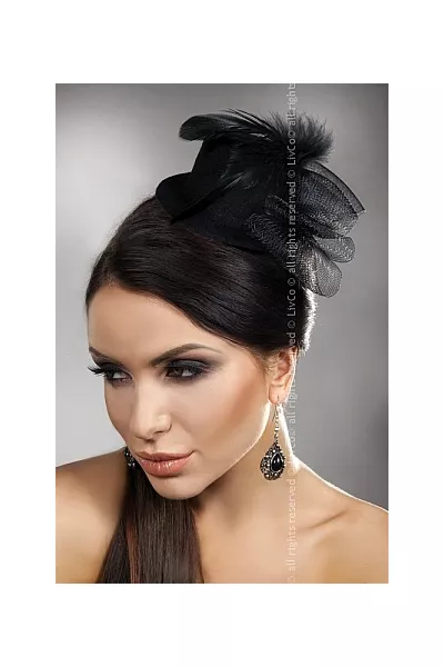 Livia Corsetti Mini Top Hat LC 12025 Model 18, kapelusik