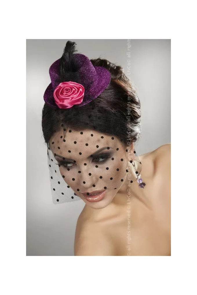 Livia Corsetti Mini Top Hat LC 12026 Model 10, kapelusik