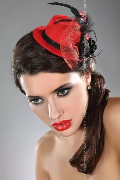 Livia Corsetti Mini Top Hat LC 12024 Model 17, kapelusik