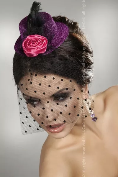 Livia Corsetti Mini Top Hat LC 12026 Model 10, kapelusik