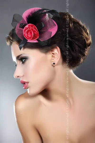 Livia Corsetti Mini Top Hat LC 12022 Model 15, kapelusik