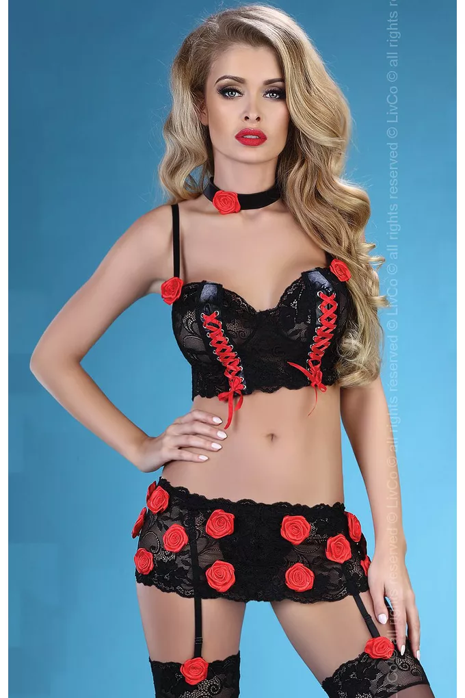 Livia Corsetti Vamp komplet 5-częściowy LC 90206, Komplet