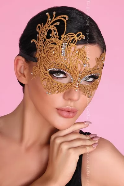 Livia Corsetti Mask Golden LC 0011, maska