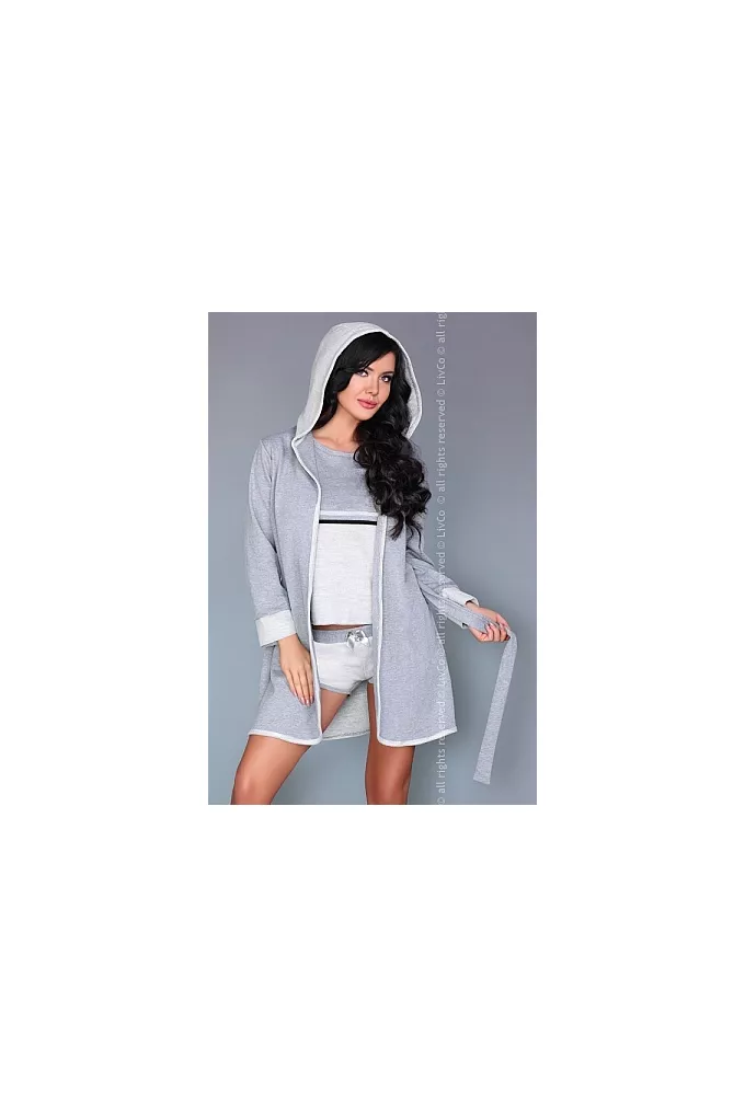 Livia Corsetti Jayanti LC 90373 Touch Of Gray Collection, szlafrok