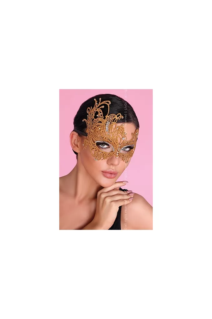 Livia Corsetti Mask Golden LC 0011, maska