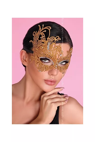 Livia Corsetti Mask Golden LC 0011, maska