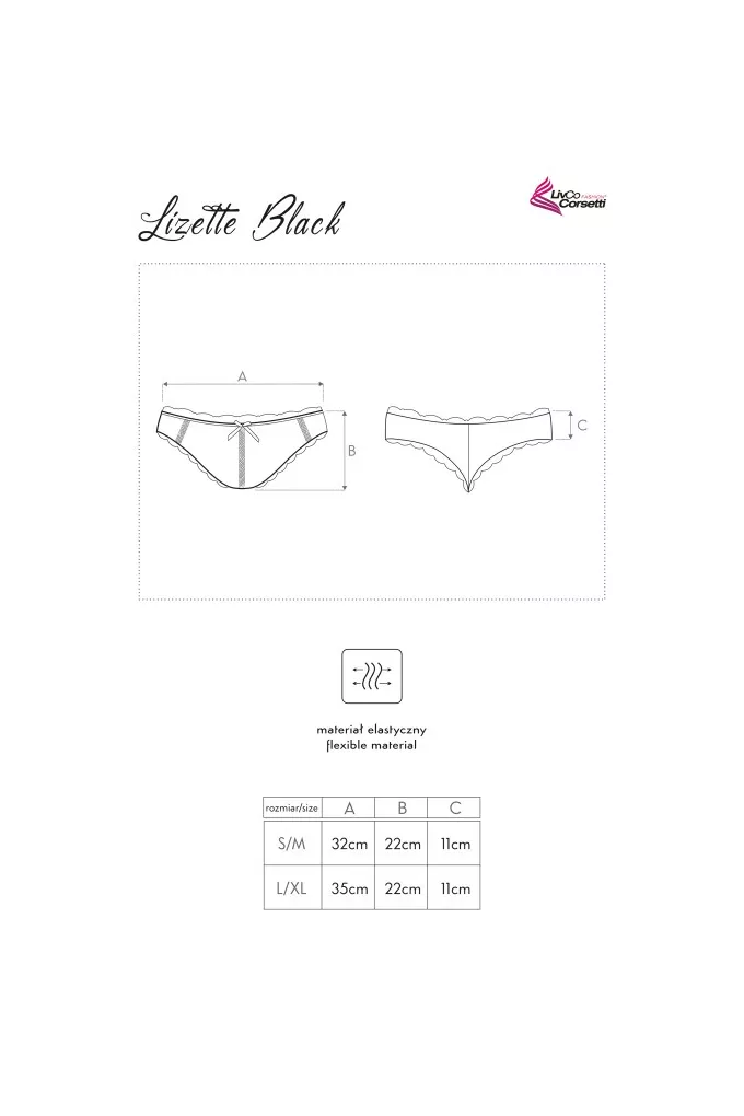 Livia Corsetti Lizette Black LC 6111, figi
