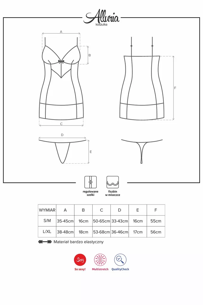 Obsessive Alluria chemise