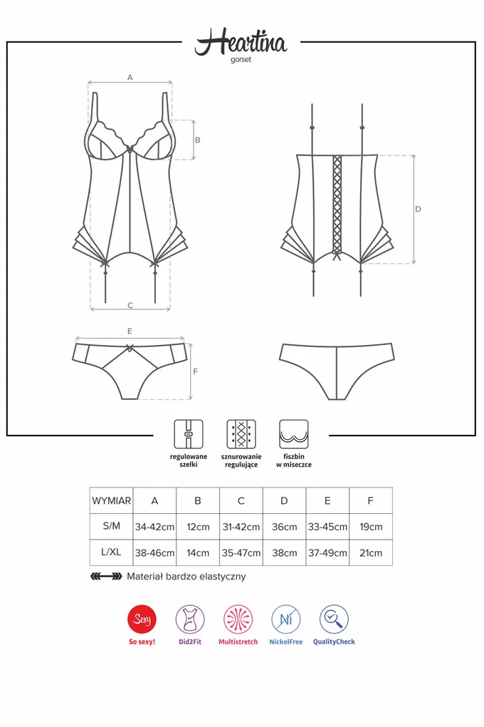 Obsessive Heartina corset