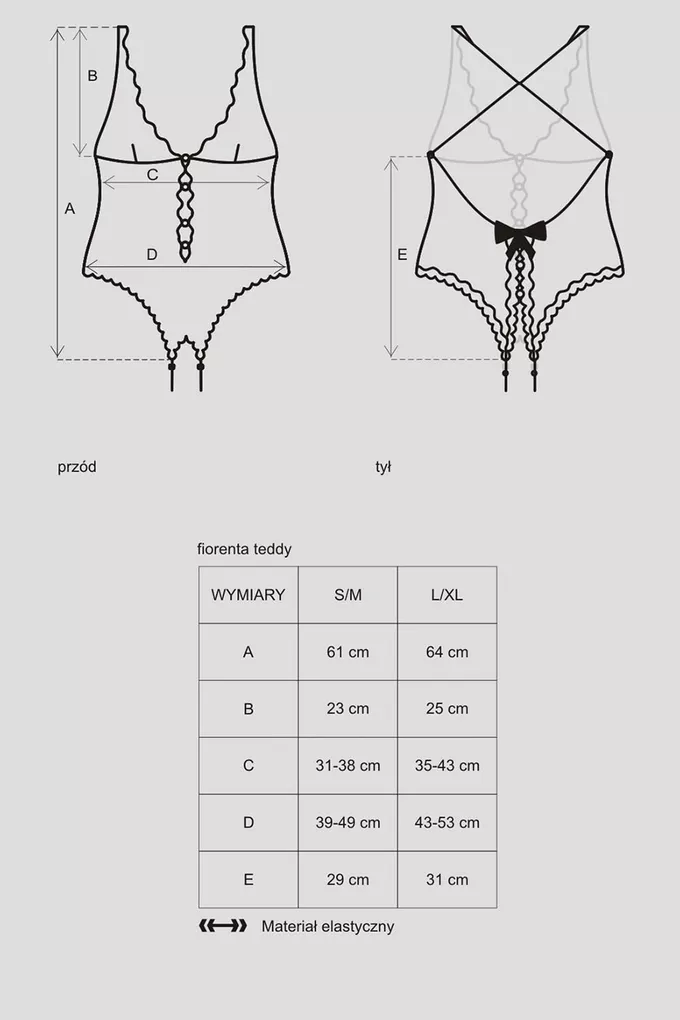 Obsessive Fiorenta teddy