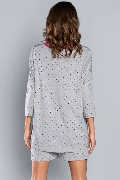 Piżama damska Italian Fashion Oma r.3/4 kr.sp.