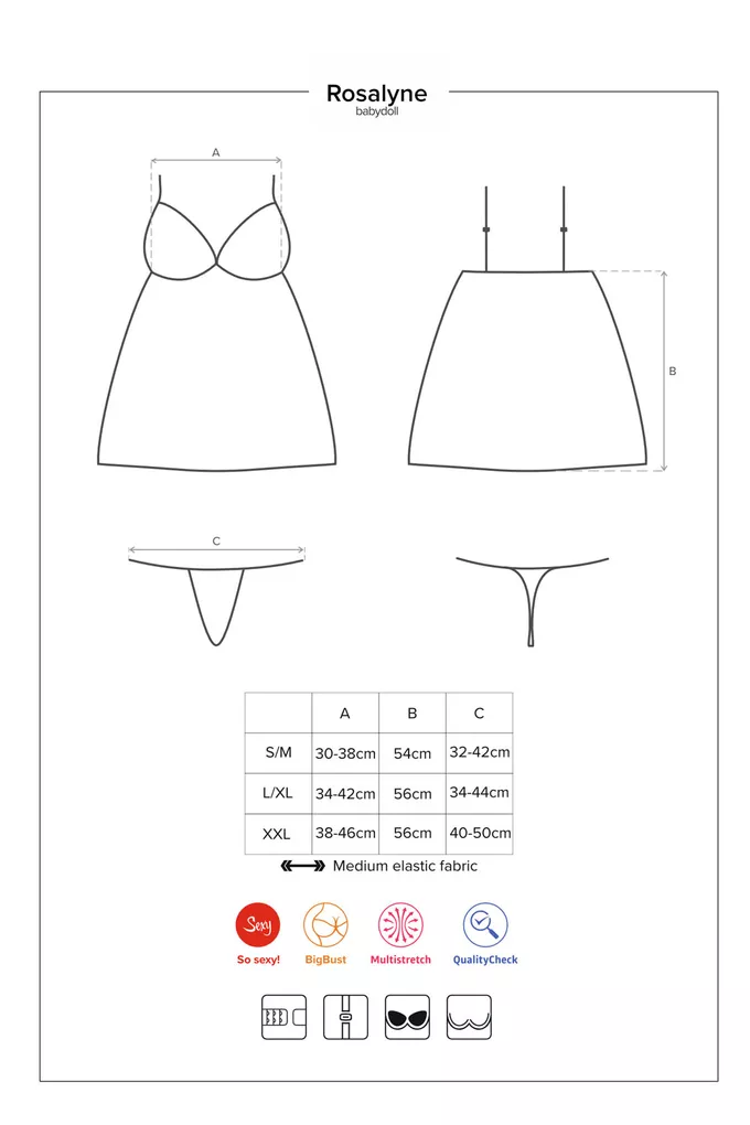 Obsessive Rosalyne babydoll