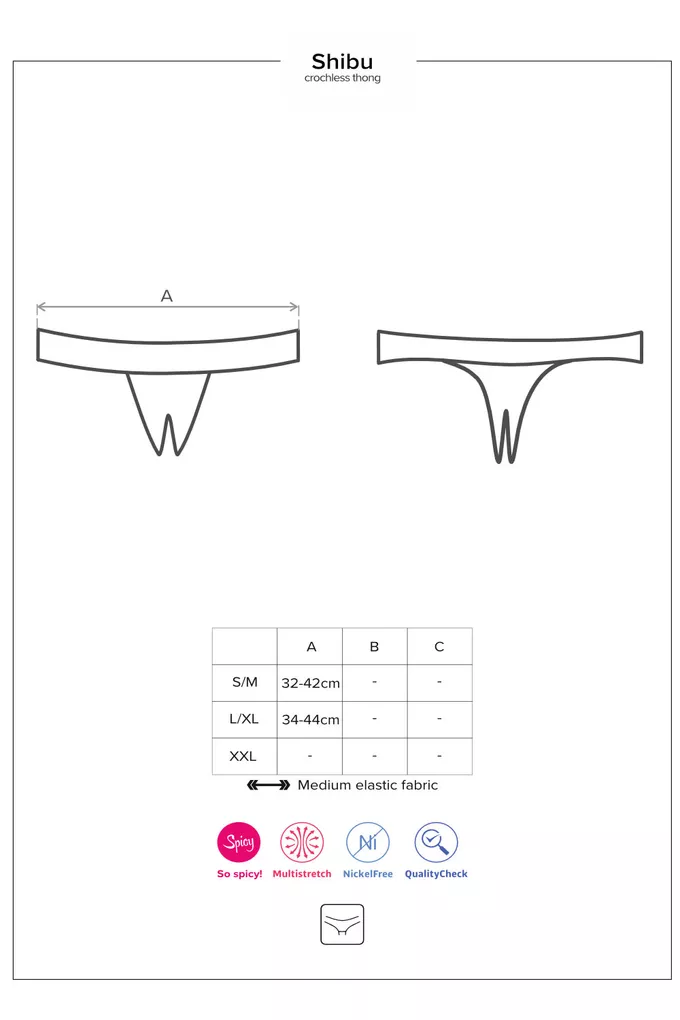Obsessive Shibu crotchless thong