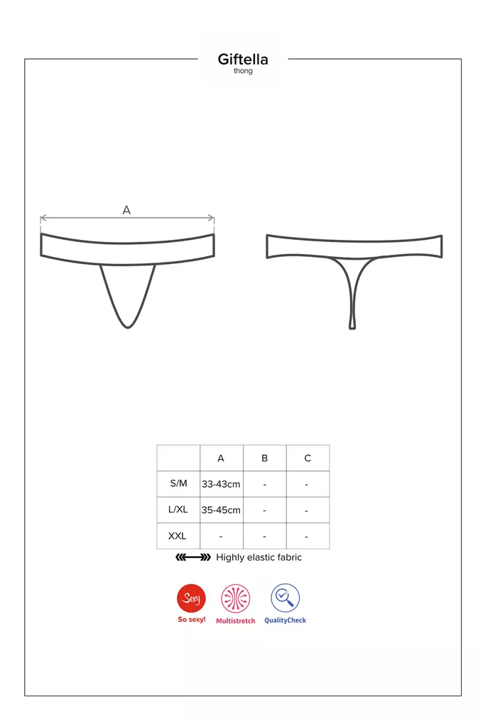 Obsessive Giftella thong