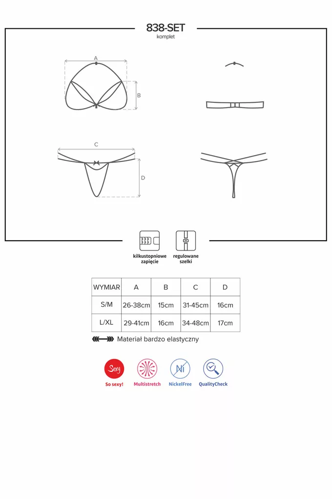Obsessive 838-SET-1