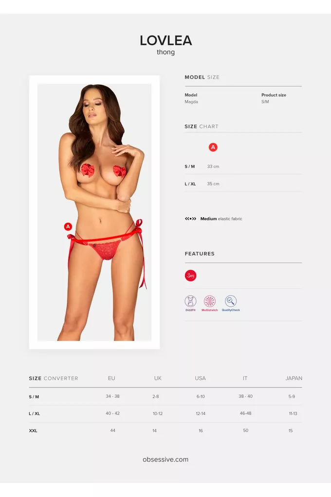 Obsessive Lovlea thong