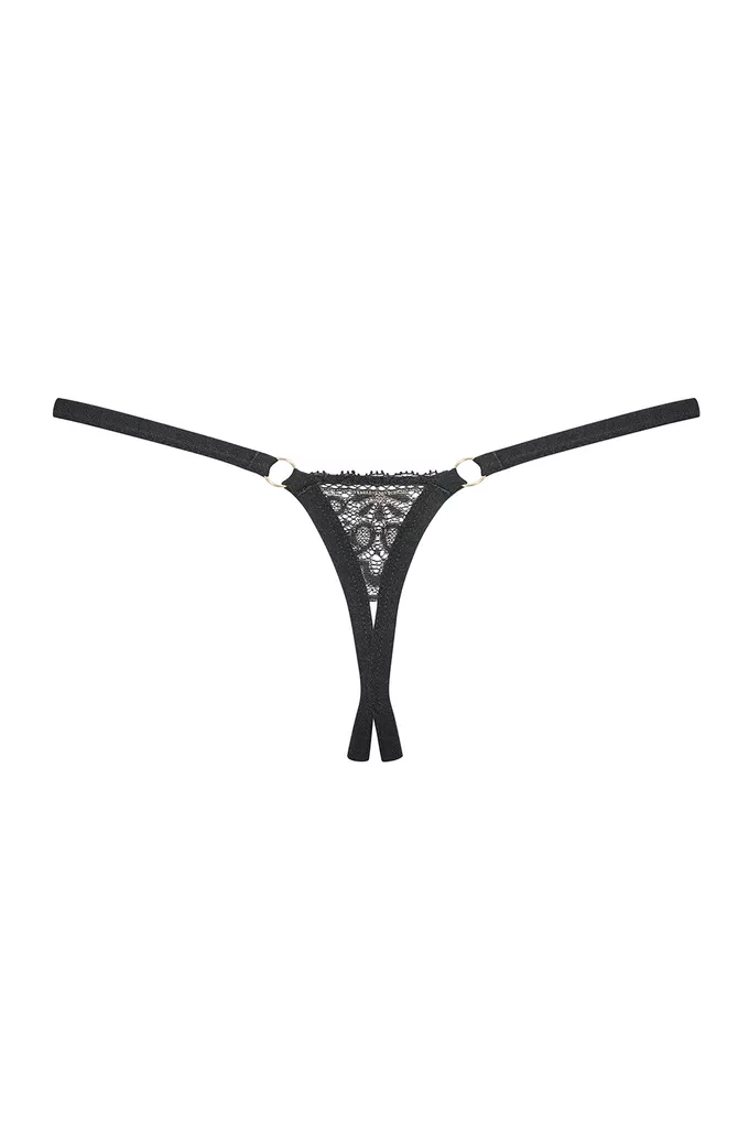 Obsessive Meshlove crotchless thong