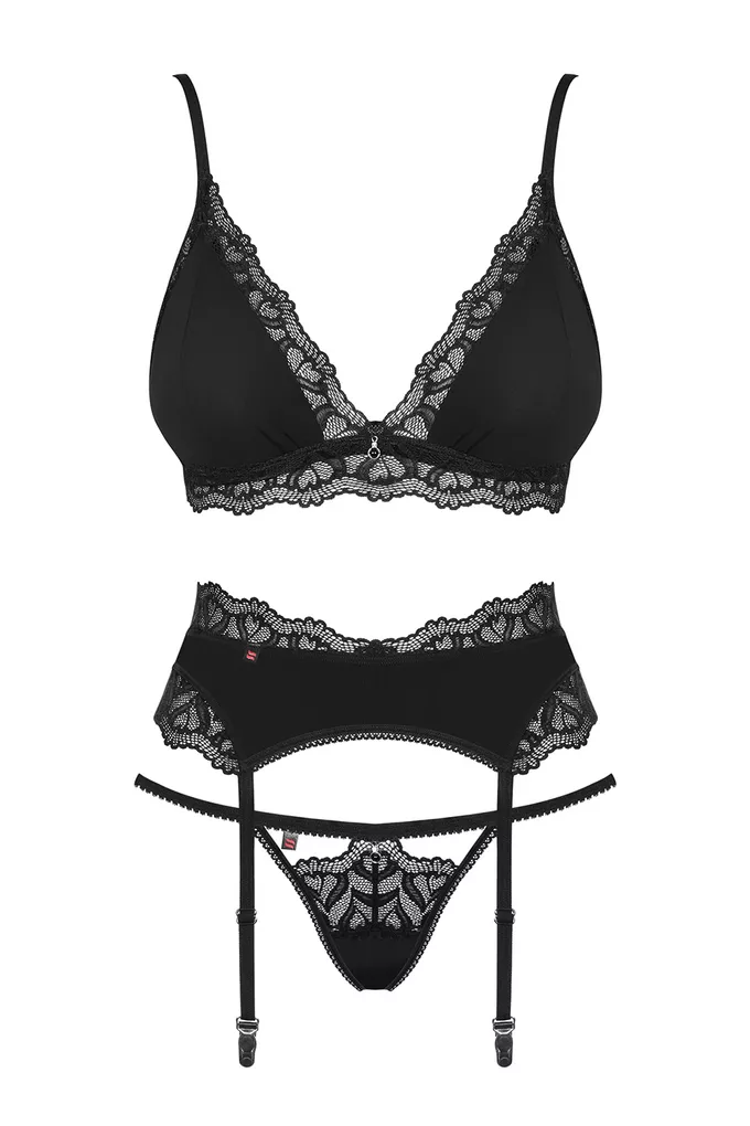 Obsessive Arisha set with garter belt
