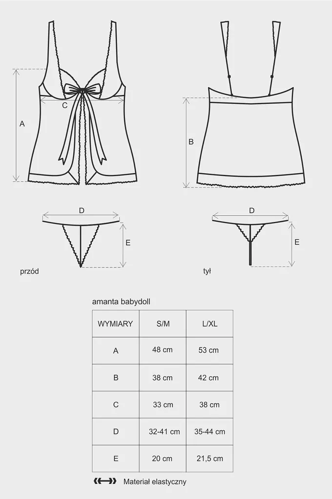 Obsessive Amanta babydoll