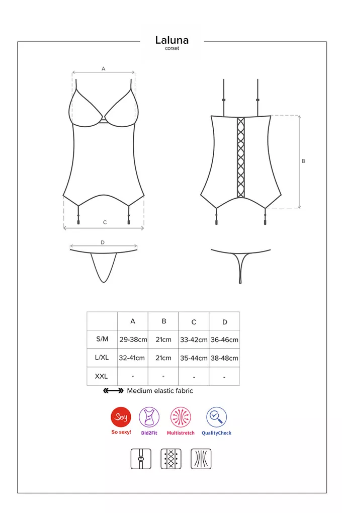 Obsessive Laluna corset