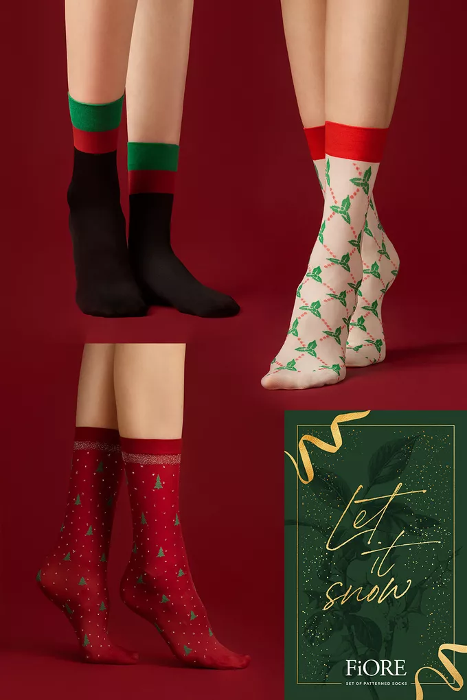 Fiore Let it snow 3-pack