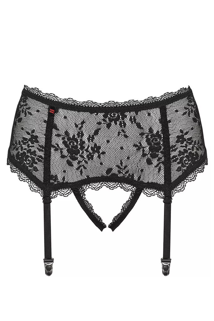 Obsessive Behindy crotchless garter belt