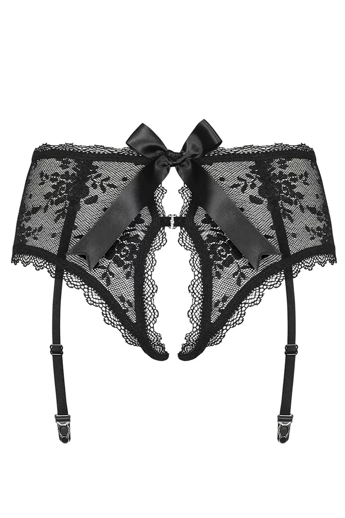 Obsessive Behindy crotchless garter belt