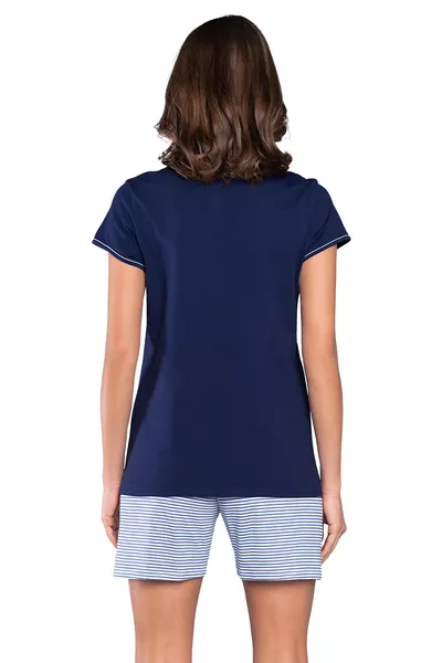Piżama damska Italian Fashion Lorina kr.r. kr.sp.
