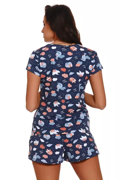 Piżama damska Dn-nightwear PM.4220